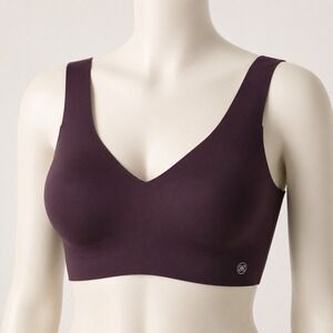 Honeylove Silhouette Bra Fig Purple Wireless Seamless 1X